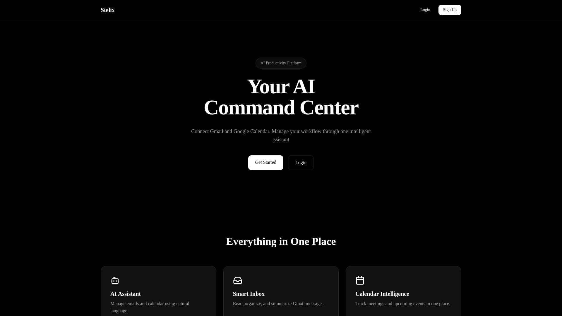 stelix product screenshot