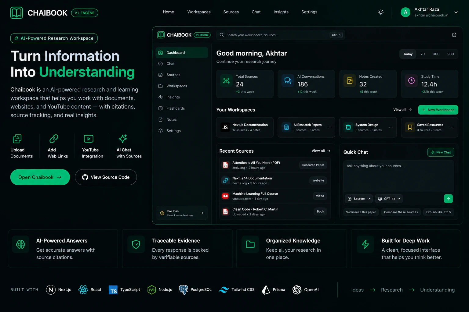AI Learning & Research Platform